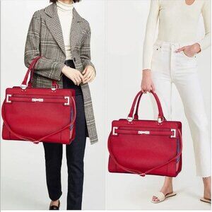 Chic Red Shoulder Bag Pet carrier Boujie on a budget (Purse puppy) 🐶